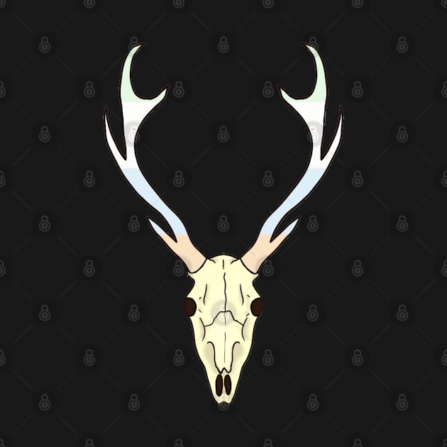 Unlabeled Pride Deer Skull by whizz0