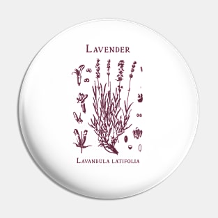 Vintage Lavender 90s Graphic T-Shirt, Retro Lavender Shirt, Wildflowers Nature Shirt, Botanical Pin