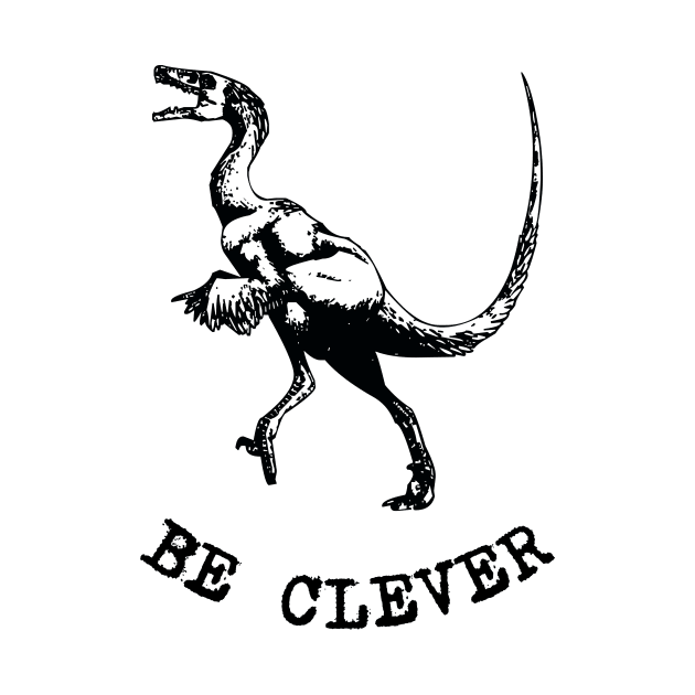 Be Clever - Velociraptor - dinosaur by RWK-SHOP