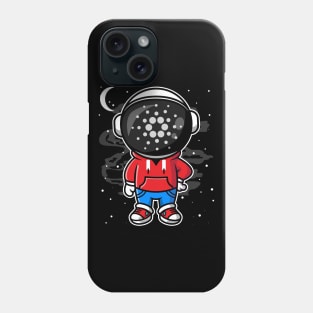 Hiphop Astronaut Cardano Crypto ADA Coin To The Moon Token Cryptocurrency Wallet Cardano HODL Birthday Gift For Men Women Kids Phone Case