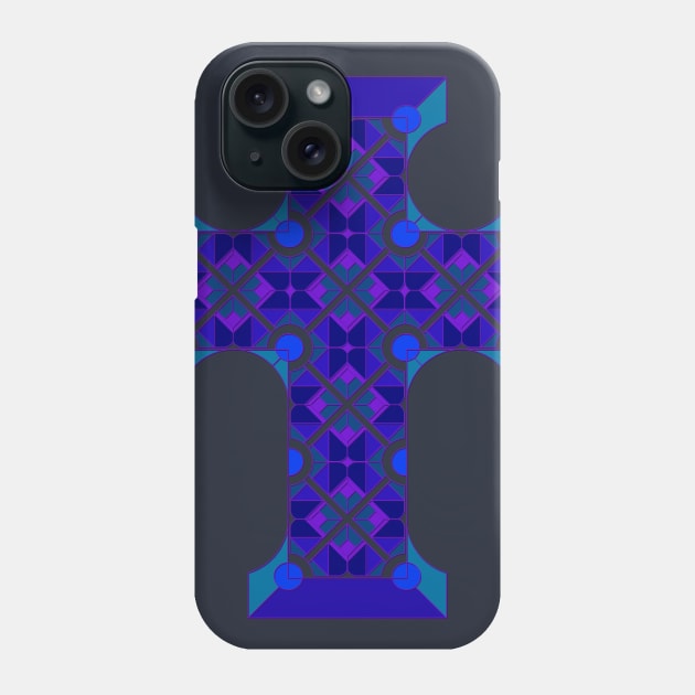 Colorful Cross Phone Case by razorcitywriter