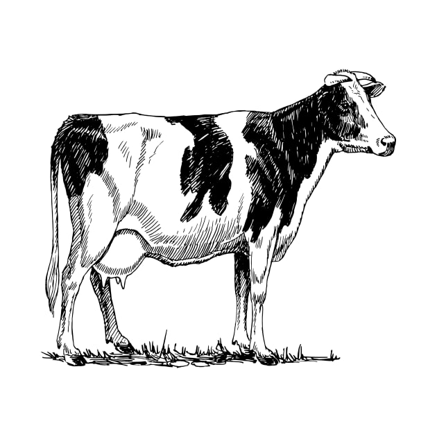 Holstein Cow by Netdweller