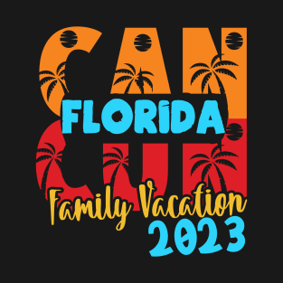 Cancun 2023 Florida Summer Family Couple Matching Holiday T-Shirt