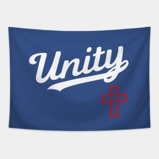 Unity Baseball Jersey (on DARK) Tapestry