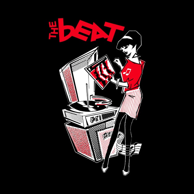 The Beat , Sticker, Poster, , Mask by zippingcurse