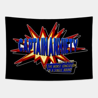 Captain Anxiety Tapestry