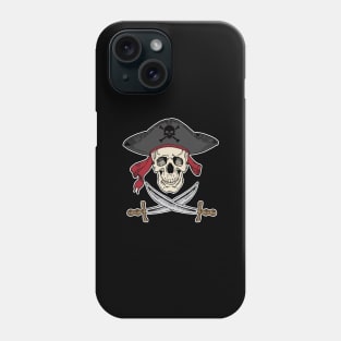 'Pirate With Two Swords' Awesome Pirate Gift Phone Case