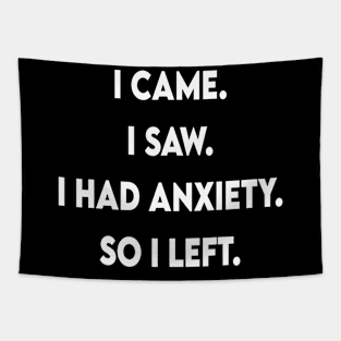 Anxiety Tee Tapestry