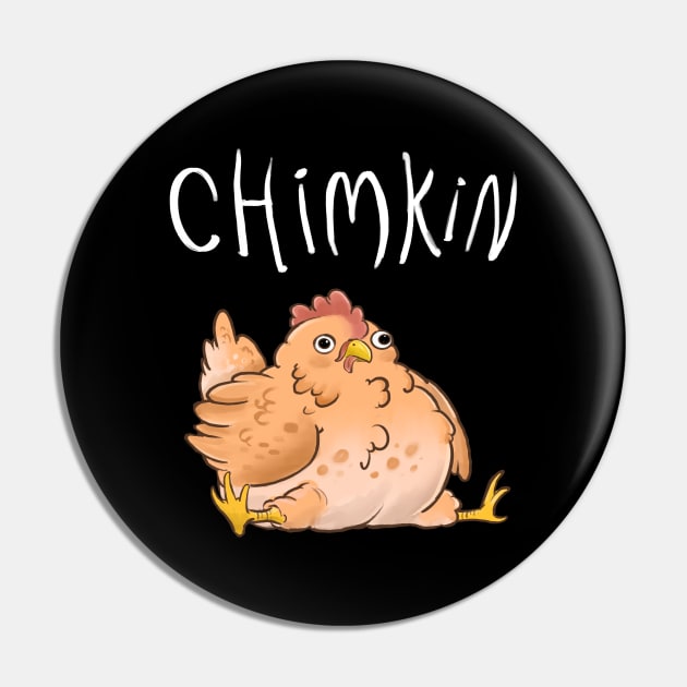 Chimkin Derpy Chicken Pin by Eugenex