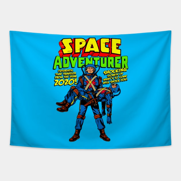 Space Adventurer Tapestry by Adatude