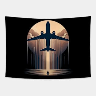 Airplane travel Vacation Tapestry