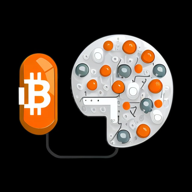 Bitcoin Pill Icon by About Passion