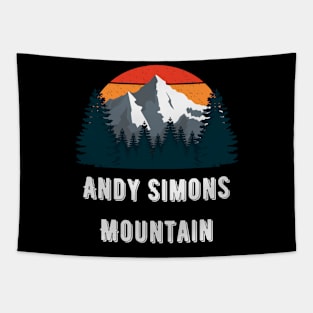 Andy Simons Mountain Tapestry