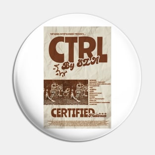 Sza CTRL Vintage It Up Pin