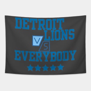 Detroit Lions VS everbody Tapestry