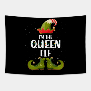 Im The Queen Elf Christmas Tapestry
