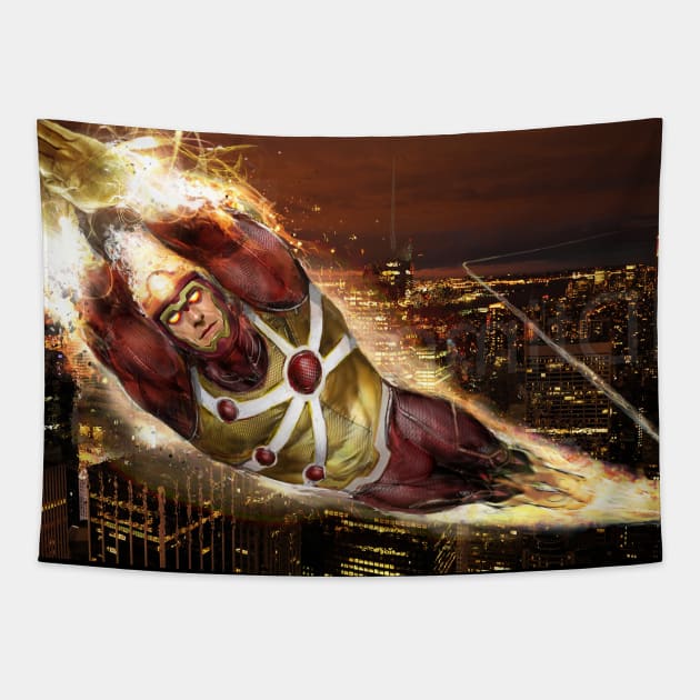 Firestorm Tapestry by uncannyknack