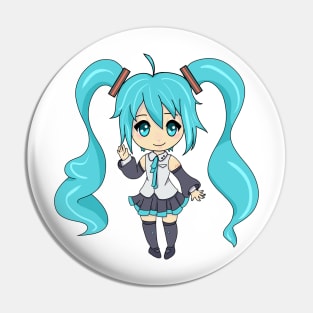 hatsune Miku chibi Pin