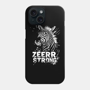 Zebra Art Inspirations Phone Case