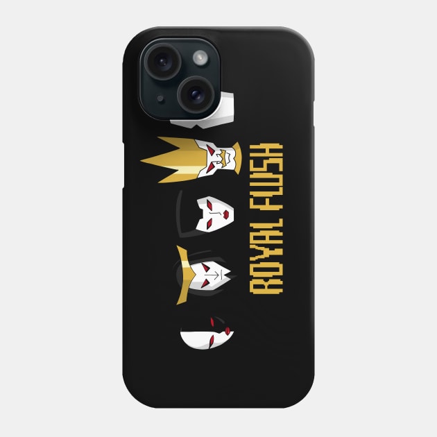 Royal Flush Phone Case by ZPat Designs