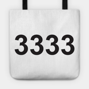 Angel number 3333 Tote