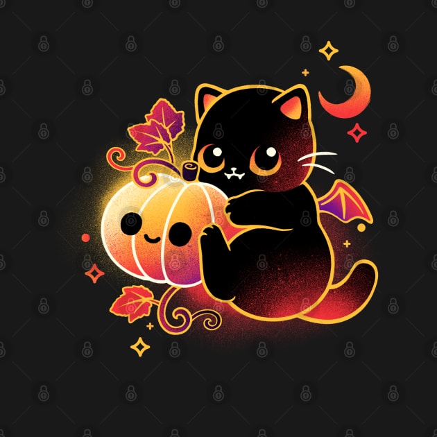 Demon cat halloween by NemiMakeit