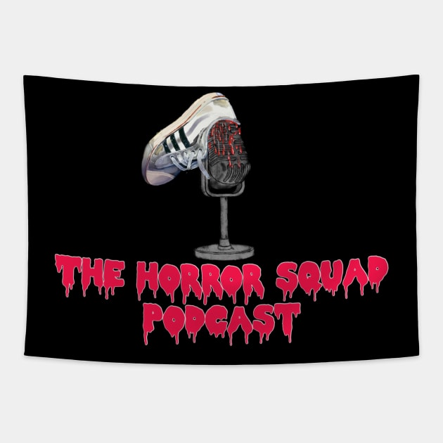 Sleepaway Camp Logo Tapestry by The Horror Squad Podcast 