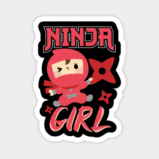 Ninja Kids Karate Gifts for Girls Ninja in Training Magnet