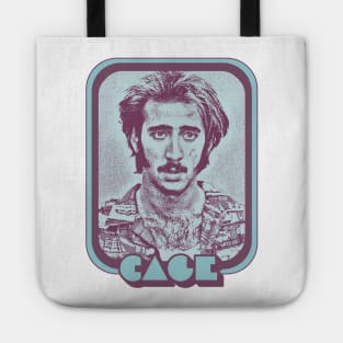 Nicolas Cage / Retro Style Fan Art Design Tote