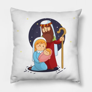 Nativity Theme Pillow