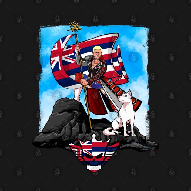 Cody Rhodes Hawaiian Flag by Meat Beat