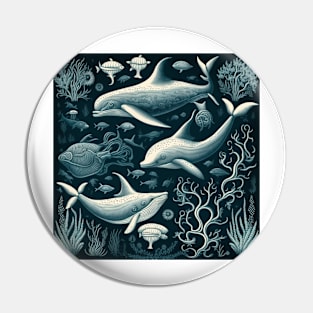 The beauty of the ocean Pin