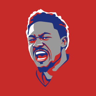 Stefon Diggs Portrait Buffalo Bills T-Shirt