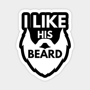 i like his beard Magnet