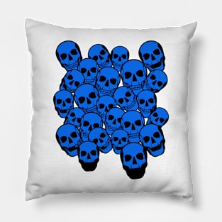 Skulls Pattern Pillow