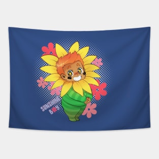 Sunshine Boy-Flower Tapestry