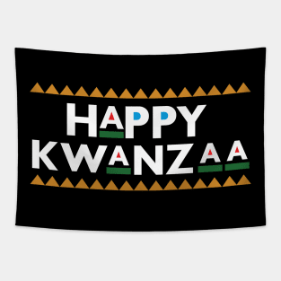 Happy Kwanzaa 90s Retro Tapestry