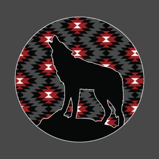 Wolf Pattern - 1 - (alt) T-Shirt