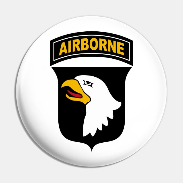 101st Airborne Division "Screaming Eagles" Insignia Pin by Mandra