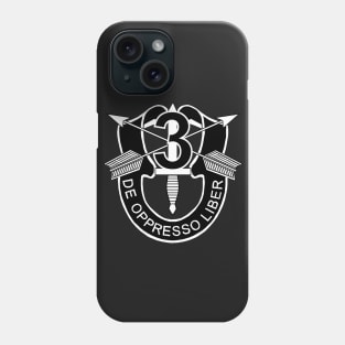 3rd SF - SF DUI - No Txt Phone Case