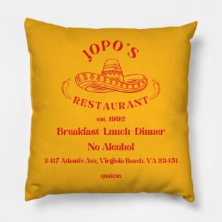 Jopo's Restaurant Pillow