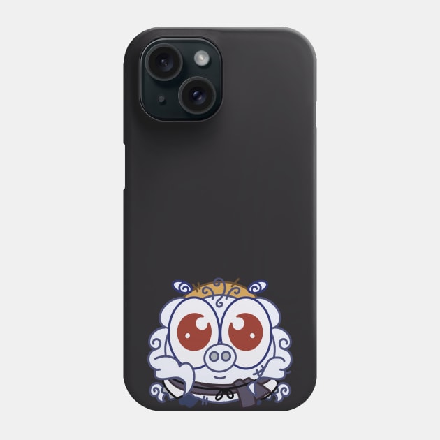 Pig Luffy Gear 5 Phone Case by Madamadadanee