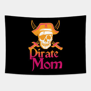 'Pirate Mom' Awesome Pirate Gift Tapestry
