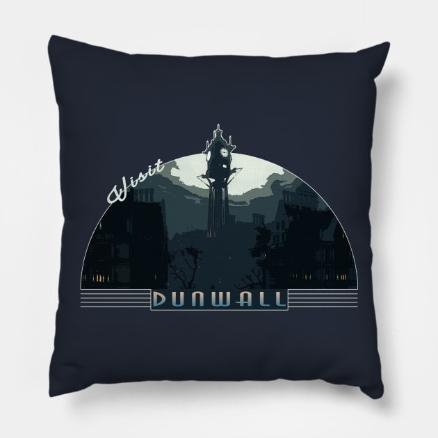 Visit Dunwall Pillow by Insanity_Saint