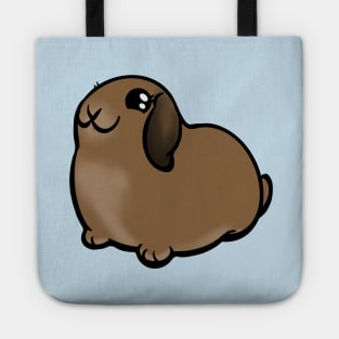 Brown Lop Bunny Rabbit Coney Tote