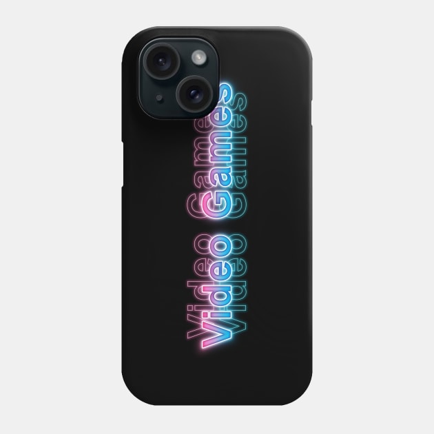 Video Games Phone Case by Sanzida Design