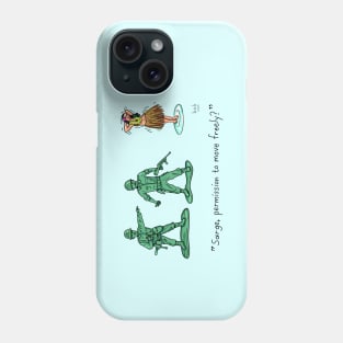 Plastic Army Men On Leave Phone Case