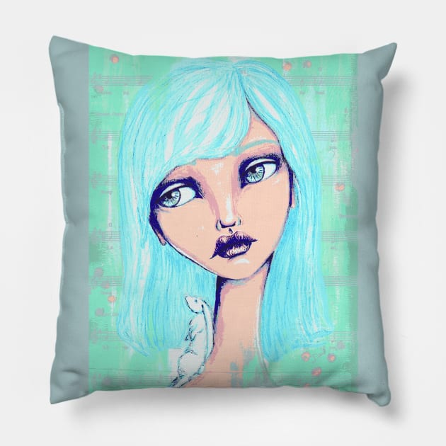 Little Bunny Foo Foo Pillow by LittleMissTyne