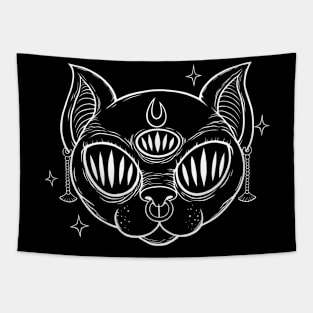 Sacred Cat3 Tapestry
