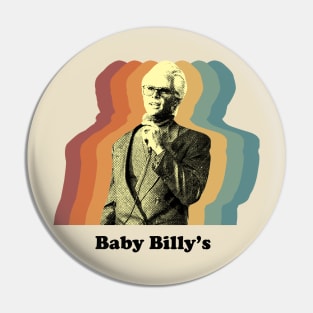 Baby Billy's Shadow Vintage Retro Pin